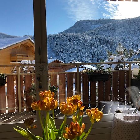 Appart Entre Lac Et Montagne Saint-Jean-de-Sixt Bagian luar foto